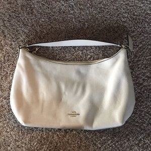 Off white Coach purse
